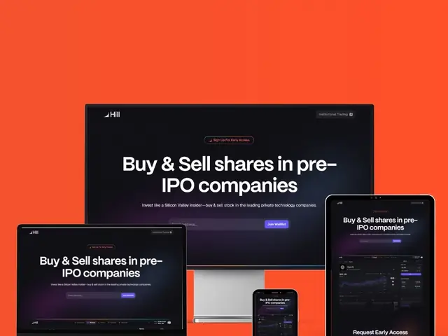 Hill pre-IPO trading platform website built by iTech19
